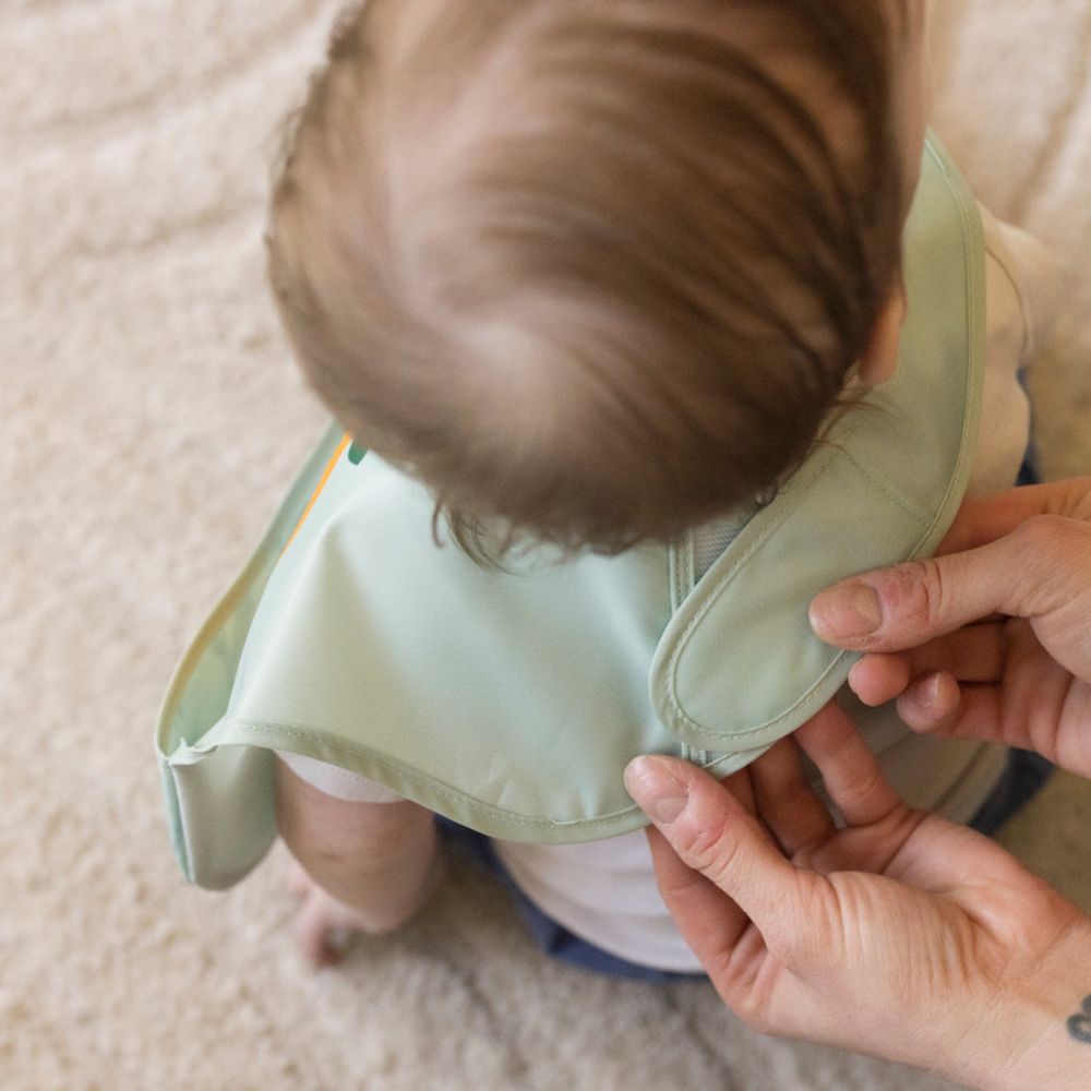 Tiny Twinkle - Mess-Proof Easy Bib - Koala Sage