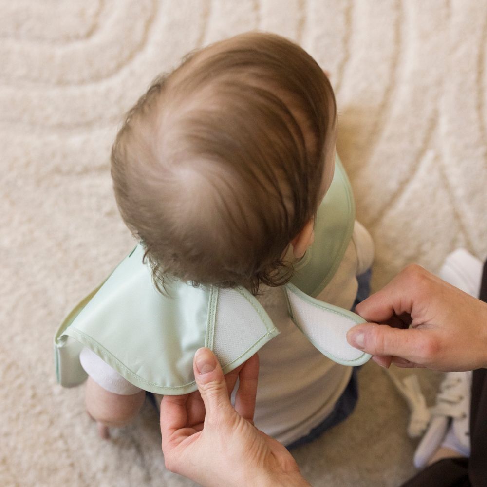 Tiny Twinkle - Mess-Proof Easy Bib - Koala Sage