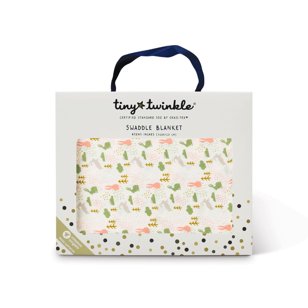 Tiny Twinkle - Kaffle® Swaddle Blanket - Bunny