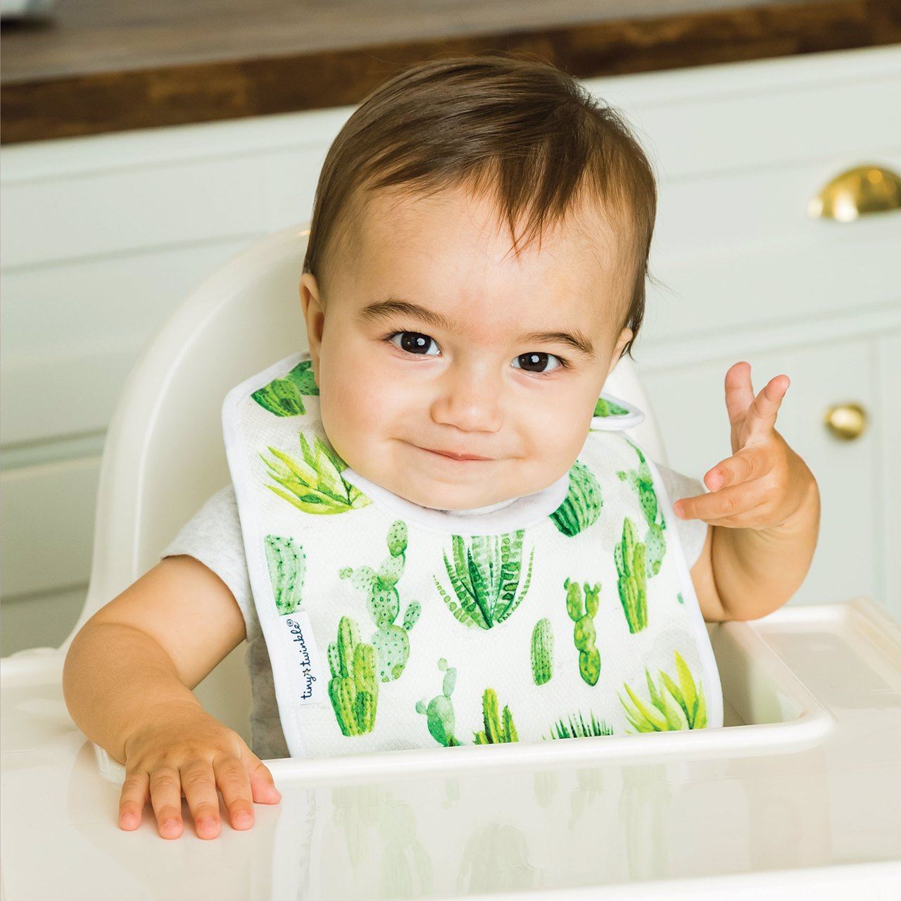 Tiny Twinkle - Kaffle® Feeder Bib - Cacti Set of 3