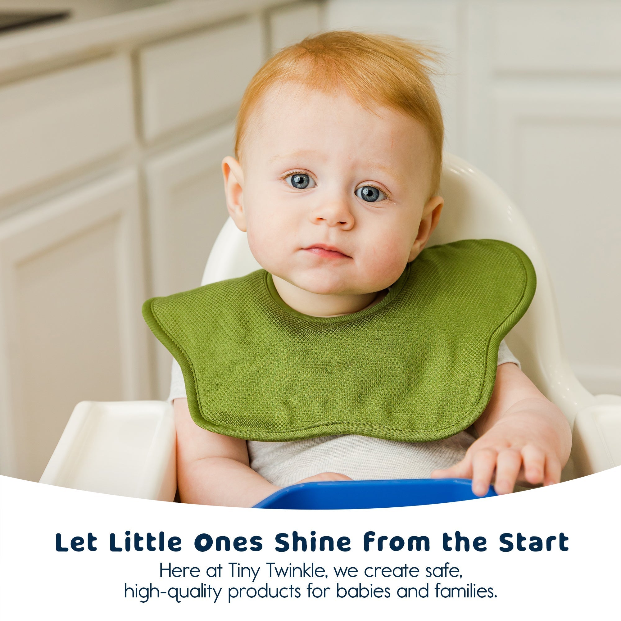 Tiny Twinkle - Kaffle® Roundabout Bib 3 Pack - Light Netural Set