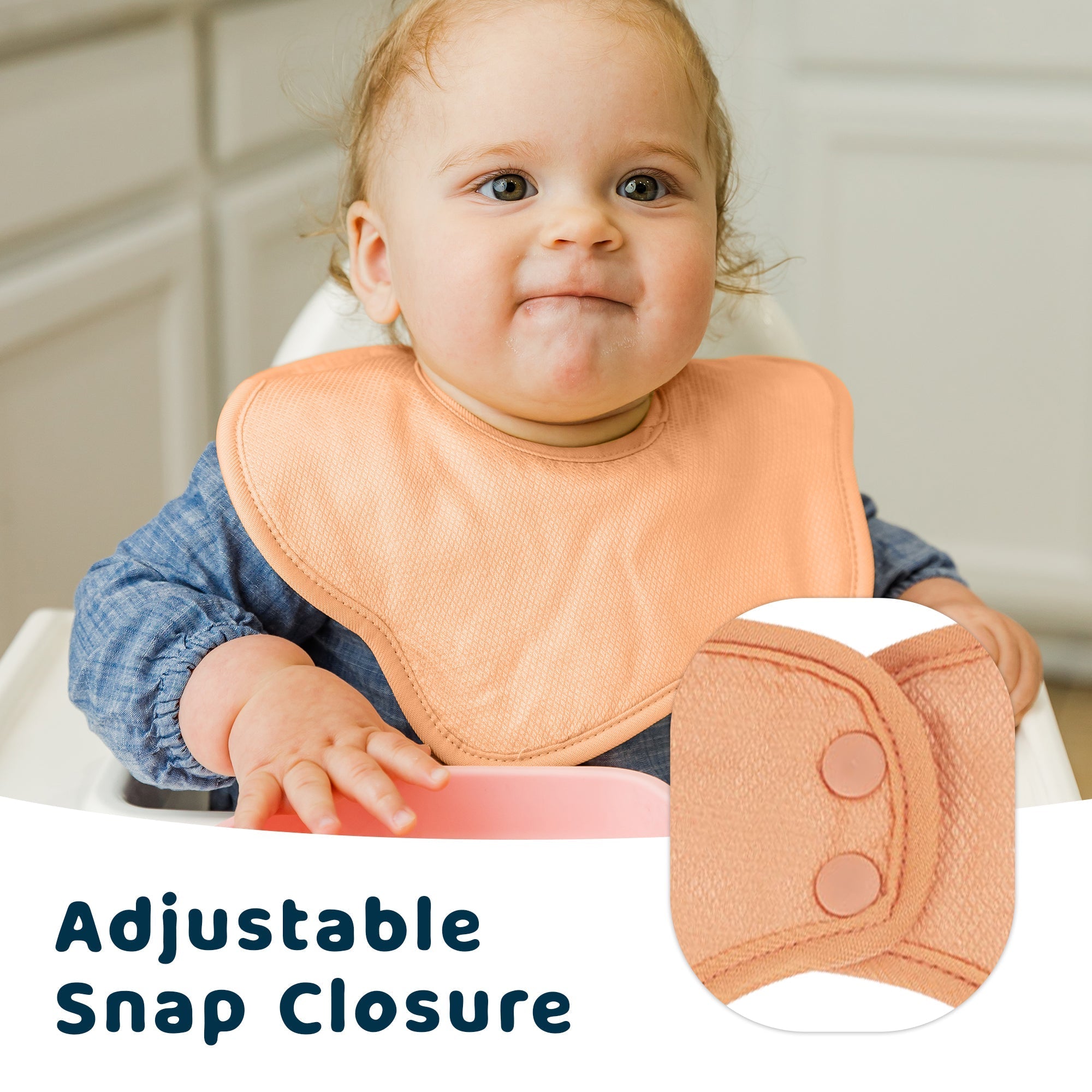 Tiny Twinkle - Kaffle® Roundabout Bib 3 Pack - Light Netural Set