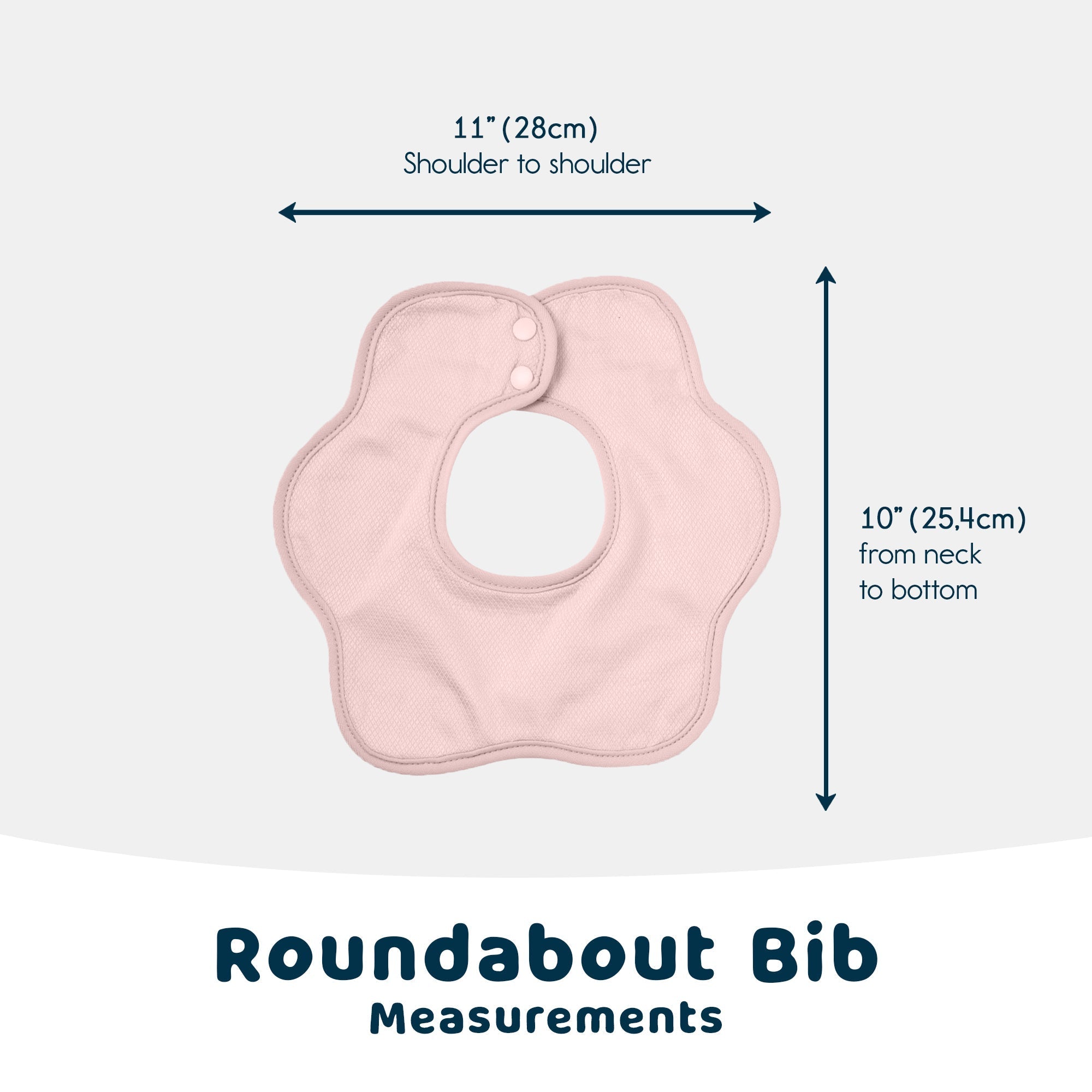 Tiny Twinkle - Kaffle® Roundabout Bib 3 Pack - Pink Set