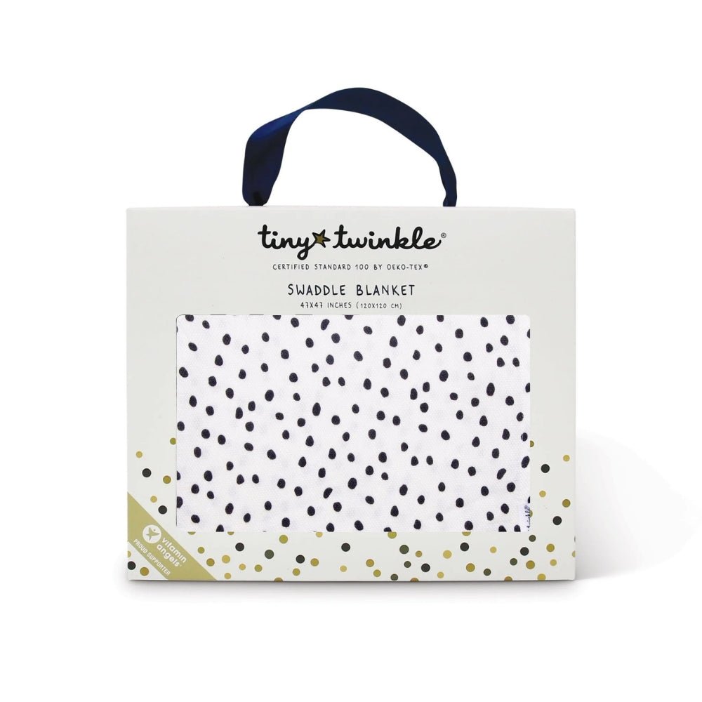 Tiny Twinkle - Kaffle® Swaddle Blanket - Dalmatian