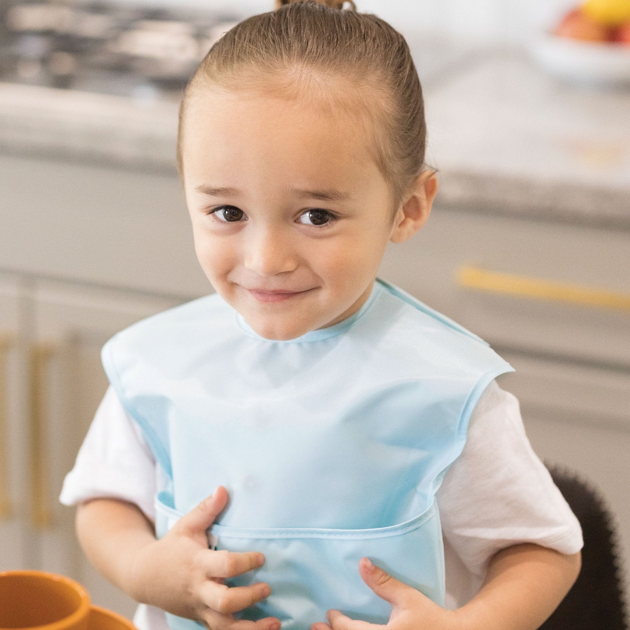 Tiny Twinkle - Mess - Proof Easy Bib 3 Pack - Space, Ice Blue, Grey