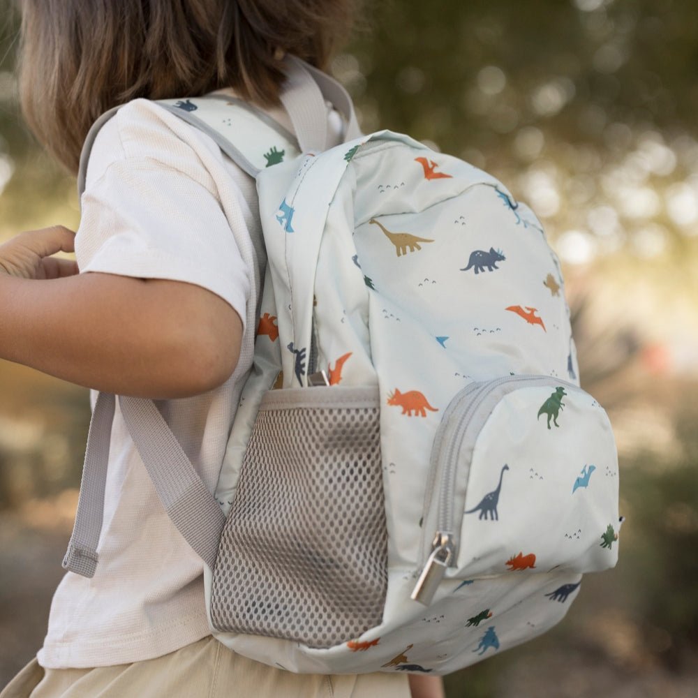 Tiny Twinkle - Mess - Proof Toddler Lightweight Backpack - Waterproof Closure & Easy Fold - Up Pouch - Multi Colours Available