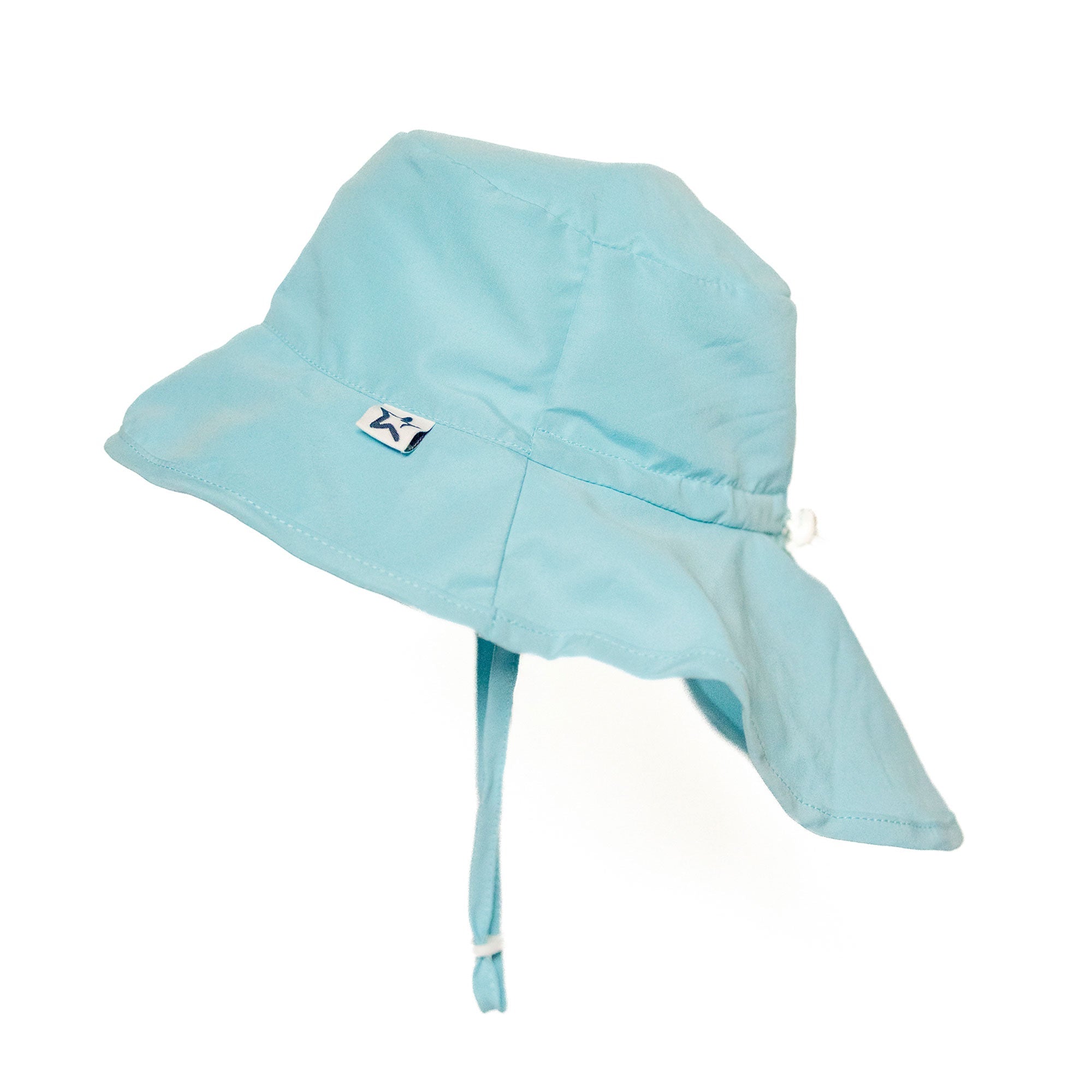 Tiny Twinkle - Sun Protection Flap Hat UPF 50+ - Light Blue