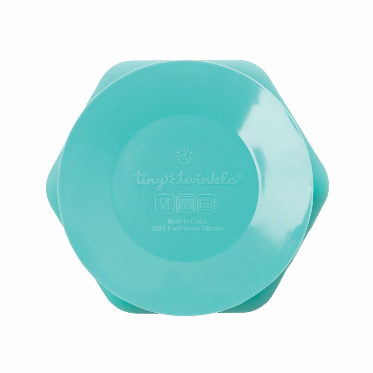 Tiny Twinkle - Silicone Suction Bowl and Lid Set - Mint