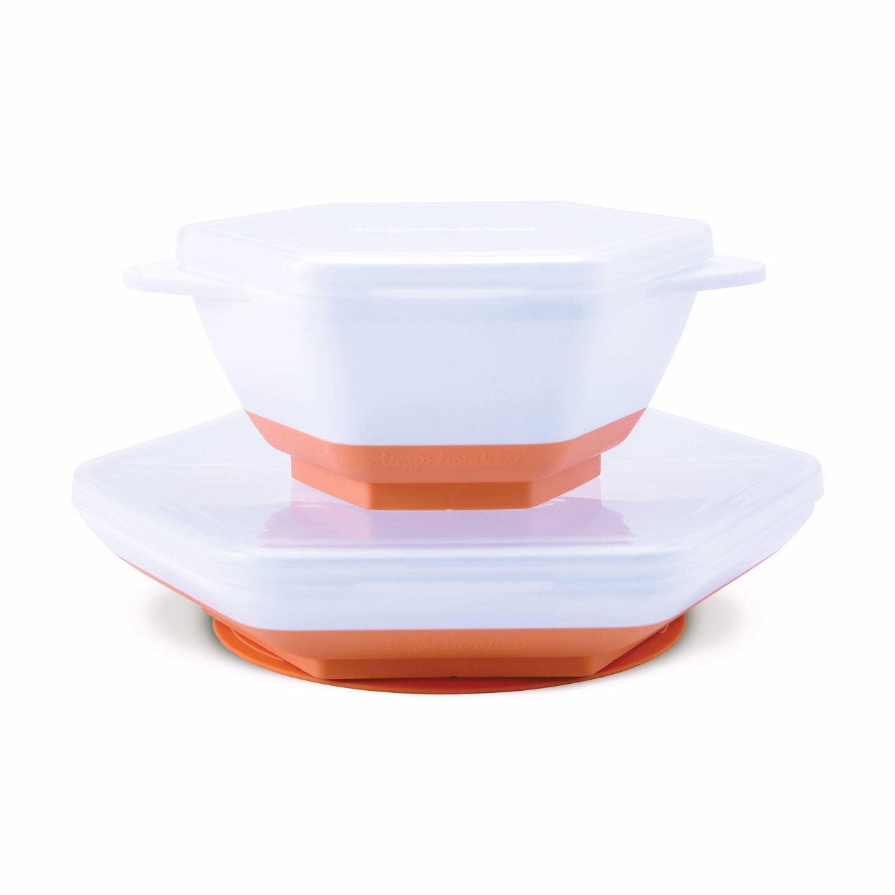 Tiny Twinkle - "Grow with Me" Feeding Set - Coral