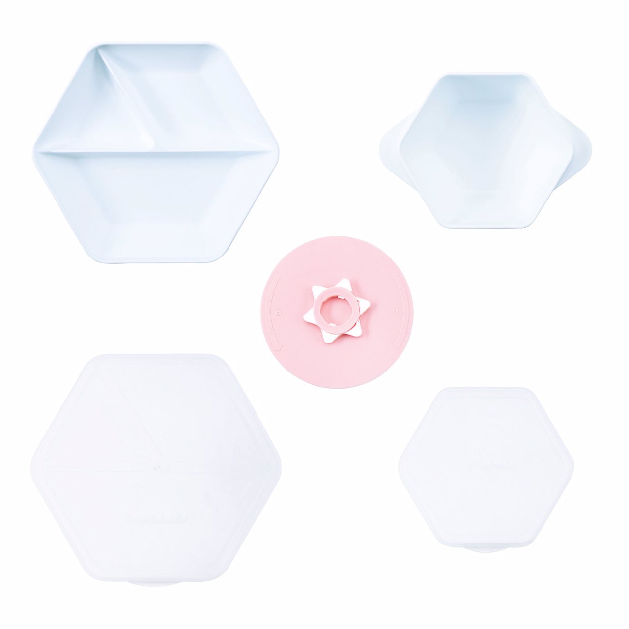 Tiny Twinkle - "Grow with Me" Feeding Set - Rose