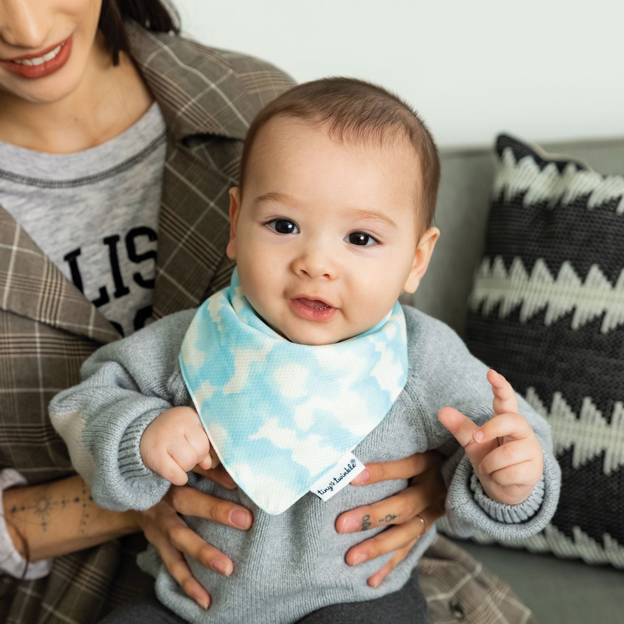 Tiny Twinkle - Kaffle® Bandana Bib - Cacti Set of 2