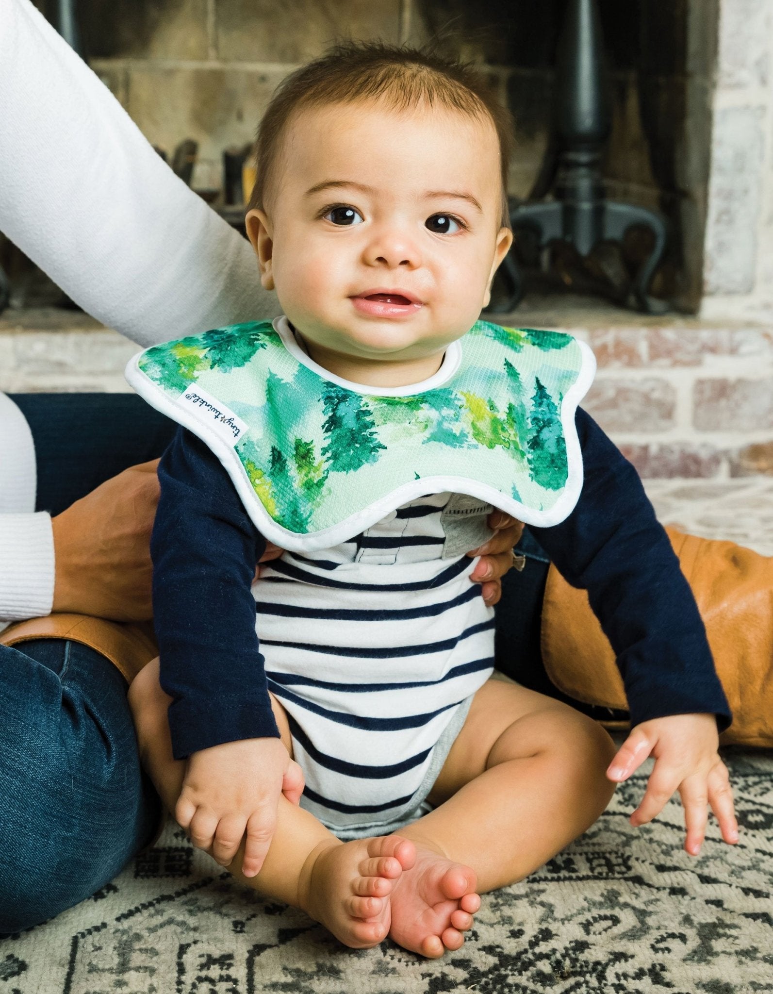 Tiny Twinkle - Kaffle® Roundabout Bib - Forest Set of 2