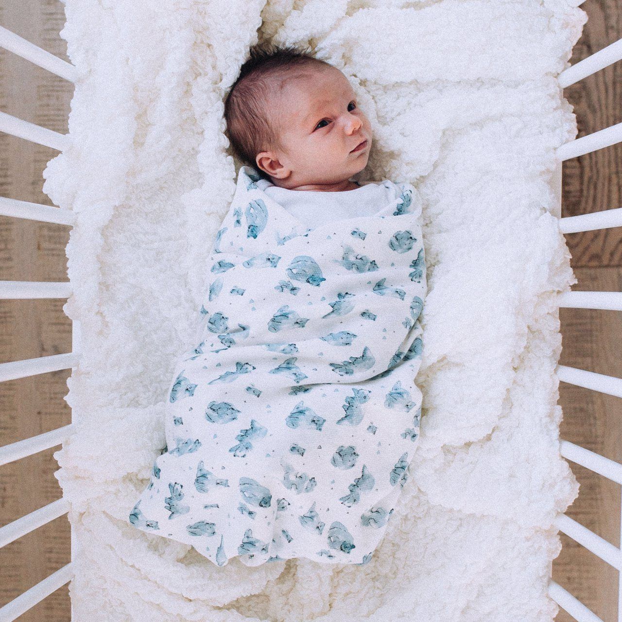 Tiny Twinkle - Kaffle® Swaddle Blanket - Bear