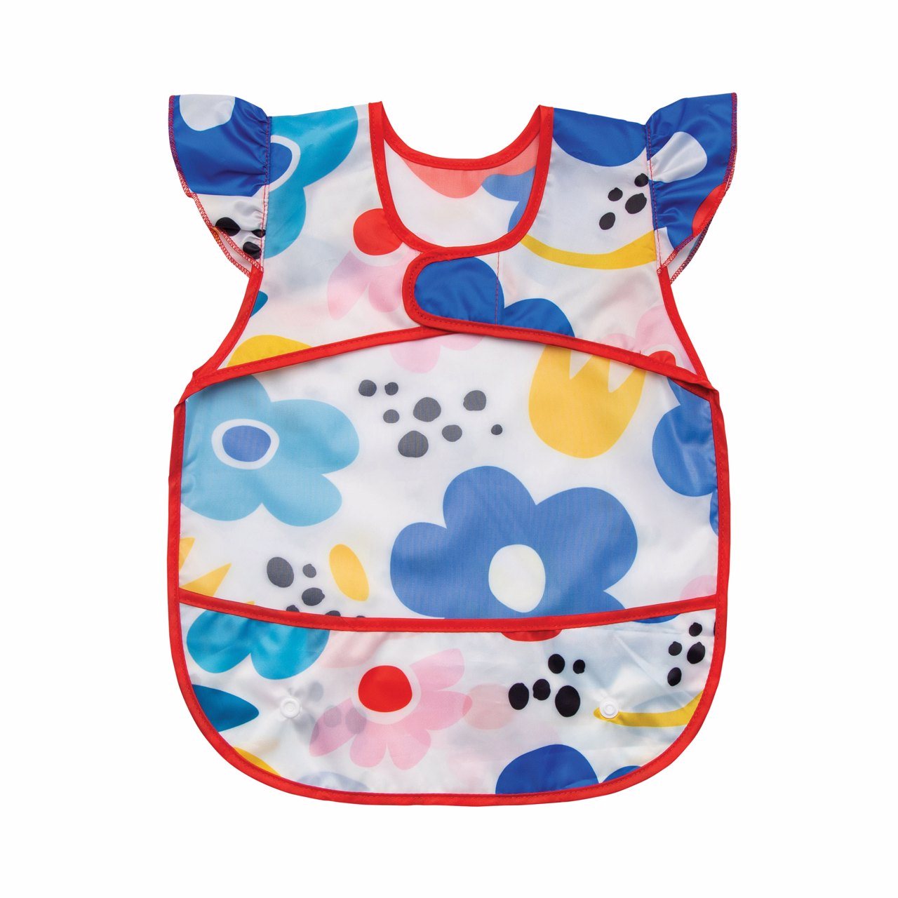 Tiny Twinkle - Mess - Proof Apron Bib - Modern Floral