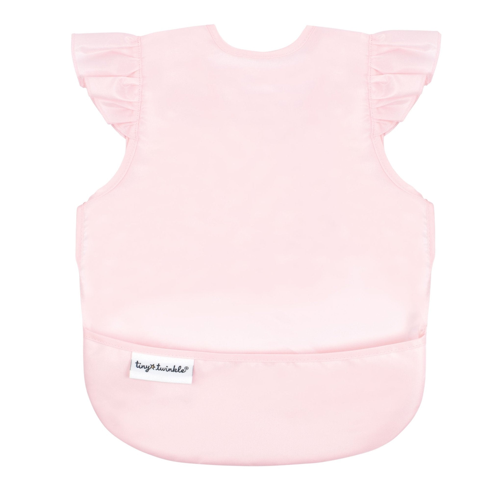 Tiny Twinkle - Mess - Proof Apron Bib - Pink