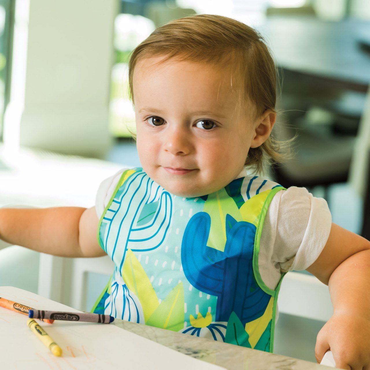 Tiny Twinkle - Mess - Proof Apron Bib - Saguaro