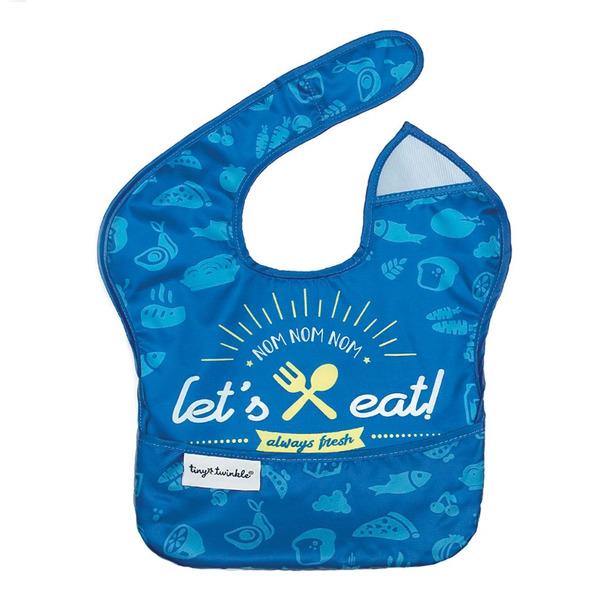Tiny Twinkle - Mess - Proof Easy Bib - Let's Eat