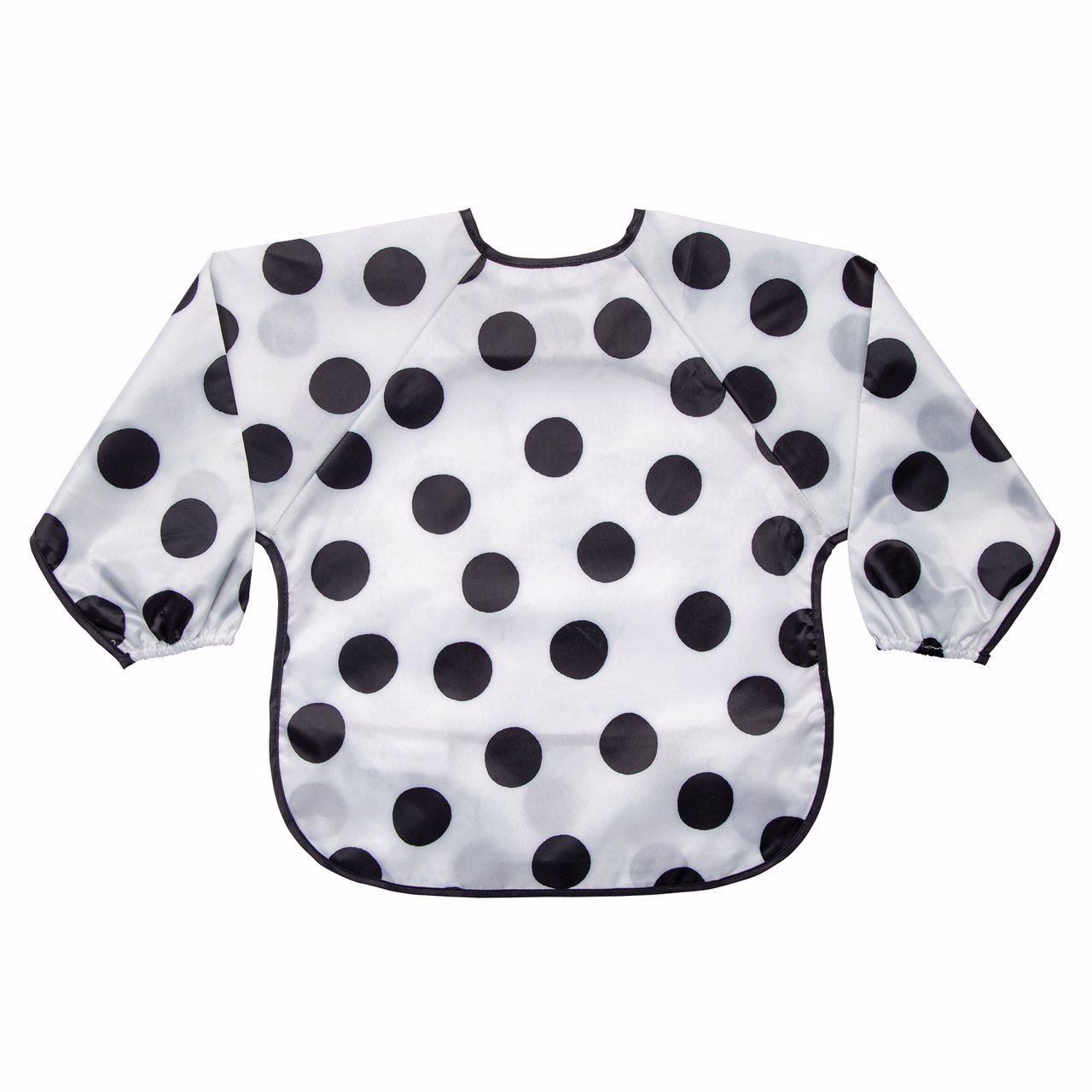 Tiny Twinkle - Mess - Proof Long Sleeve Bib - Polka Dot - Small/Large