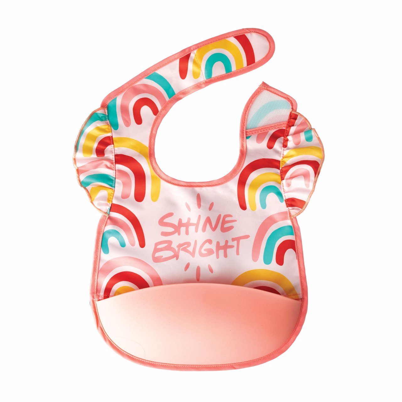 Tiny Twinkle - Mess - Proof Silicone Pocket Bib - Shine Bright