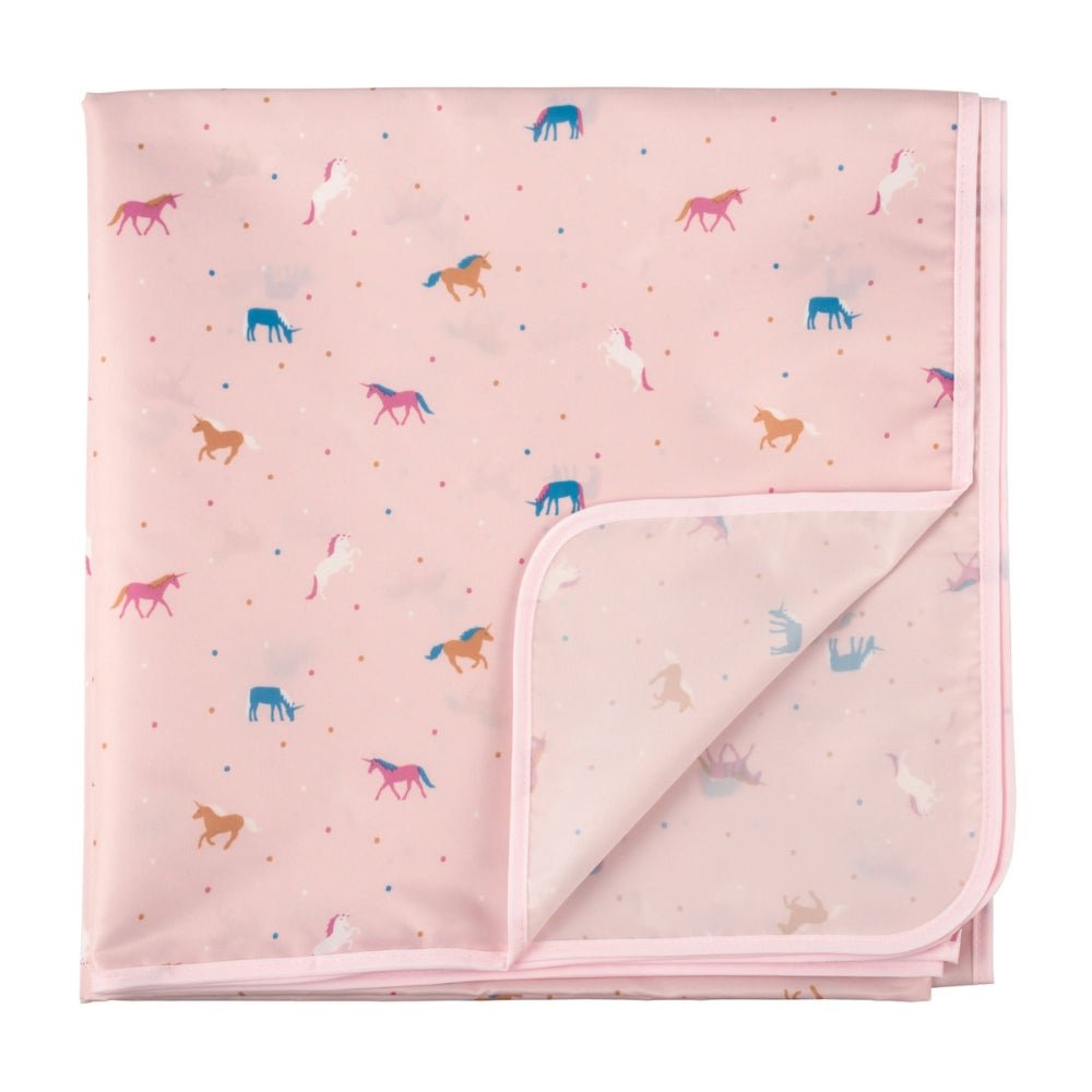 Tiny Twinkle - Mess - Proof Splat Mat for Mealtime and Playtime - Unicorn