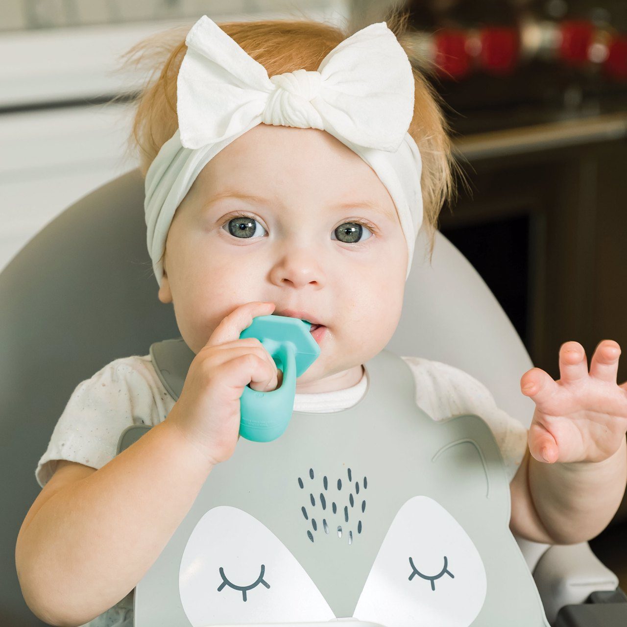Tiny Twinkle - Silicone Training Utensils - Mint