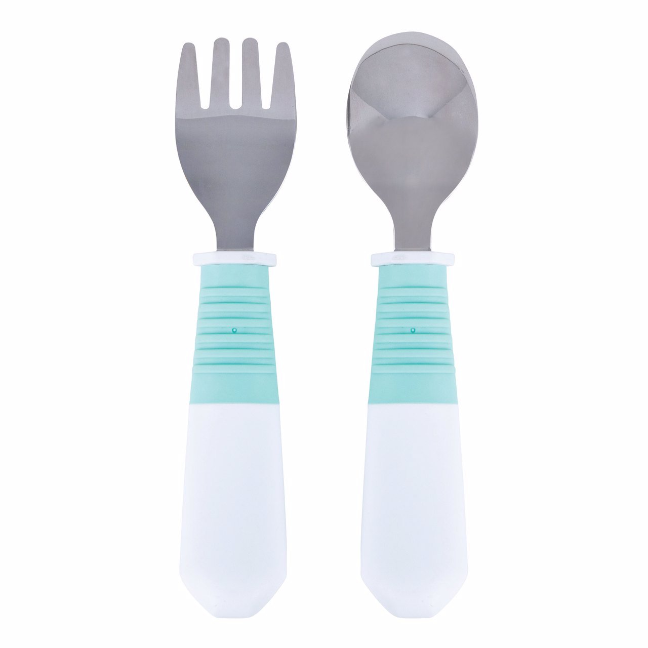Tiny Twinkle - Stainless Steel Fork and Spoon Set - Mint