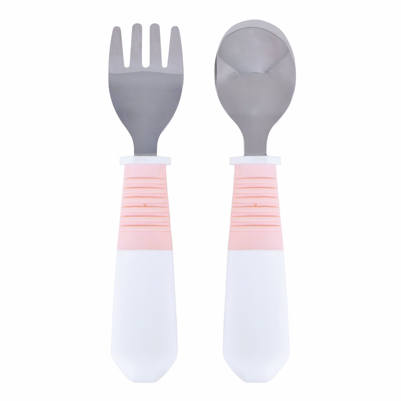 Tiny Twinkle - Stainless Steel Fork and Spoon Set - Rose