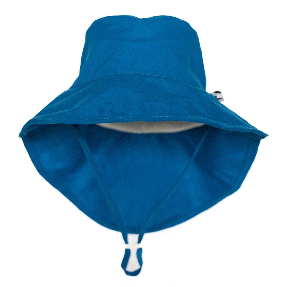 Tiny Twinkle - Sun Protection Flap Hat - Navy