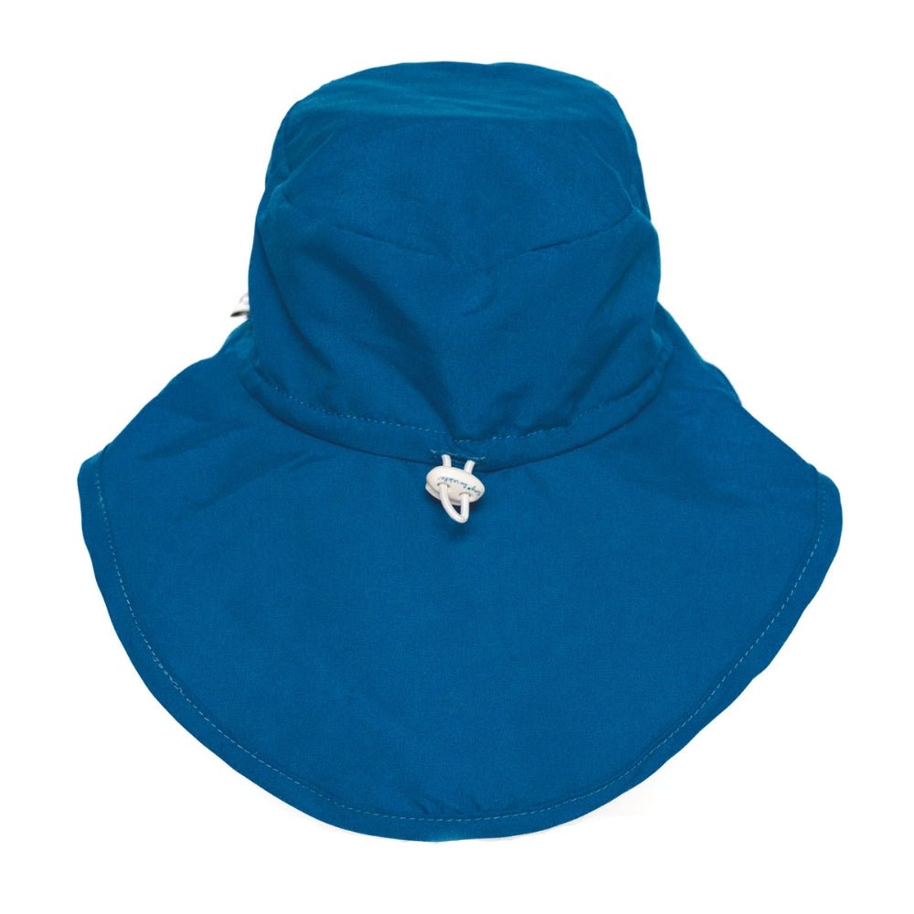 Tiny Twinkle - Sun Protection Flap Hat - Navy