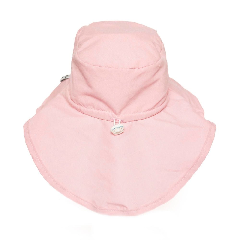 Tiny Twinkle - Sun Protection Flap Hat - Pink