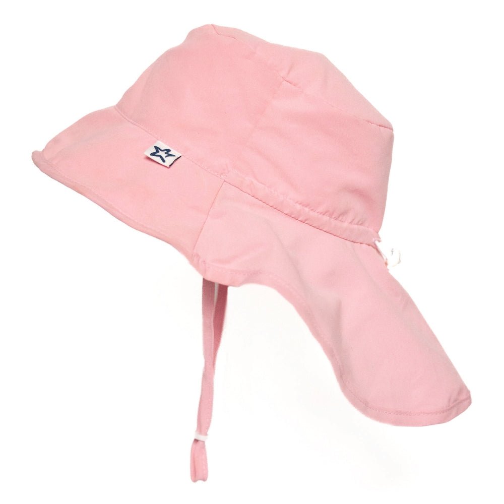 Tiny Twinkle - Sun Protection Flap Hat - Pink