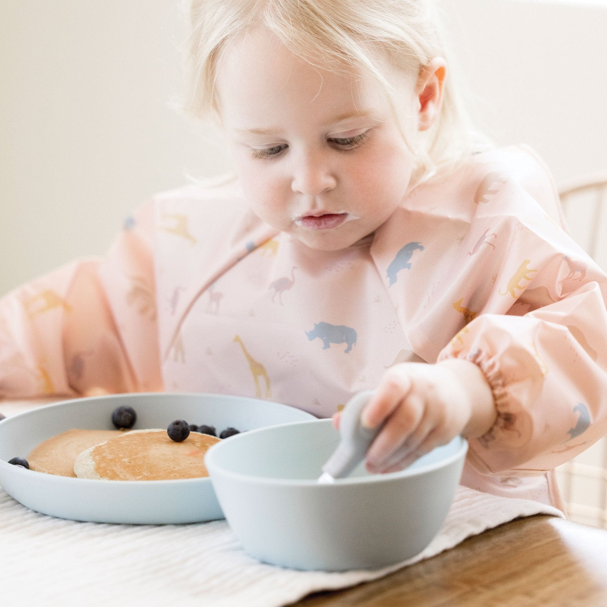 Tiny Twinkle - Tableware 3 Pack Bowl Set - Sage, Charcoal, IceBlue