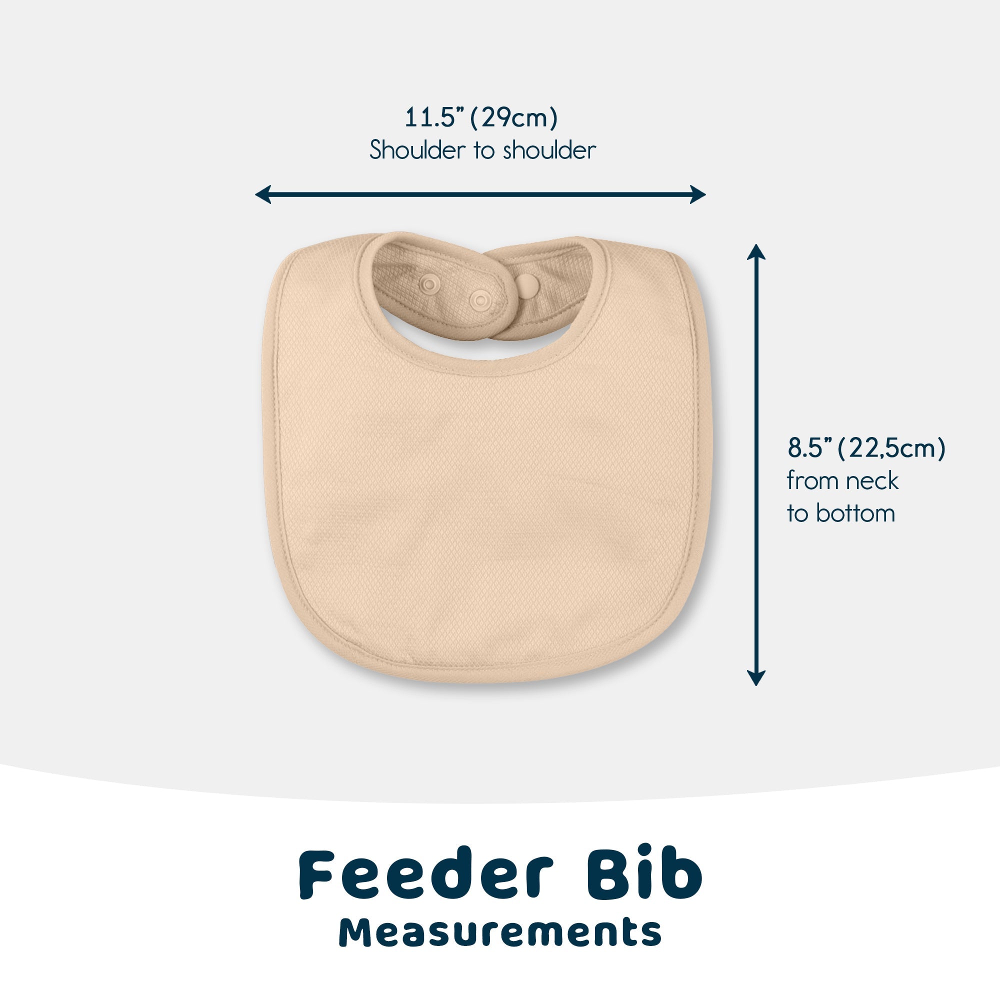 Tiny Twinkle - Kaffle® Feeder Bib 8 Pack - Blue, Olive Green, Grey & Brown Set