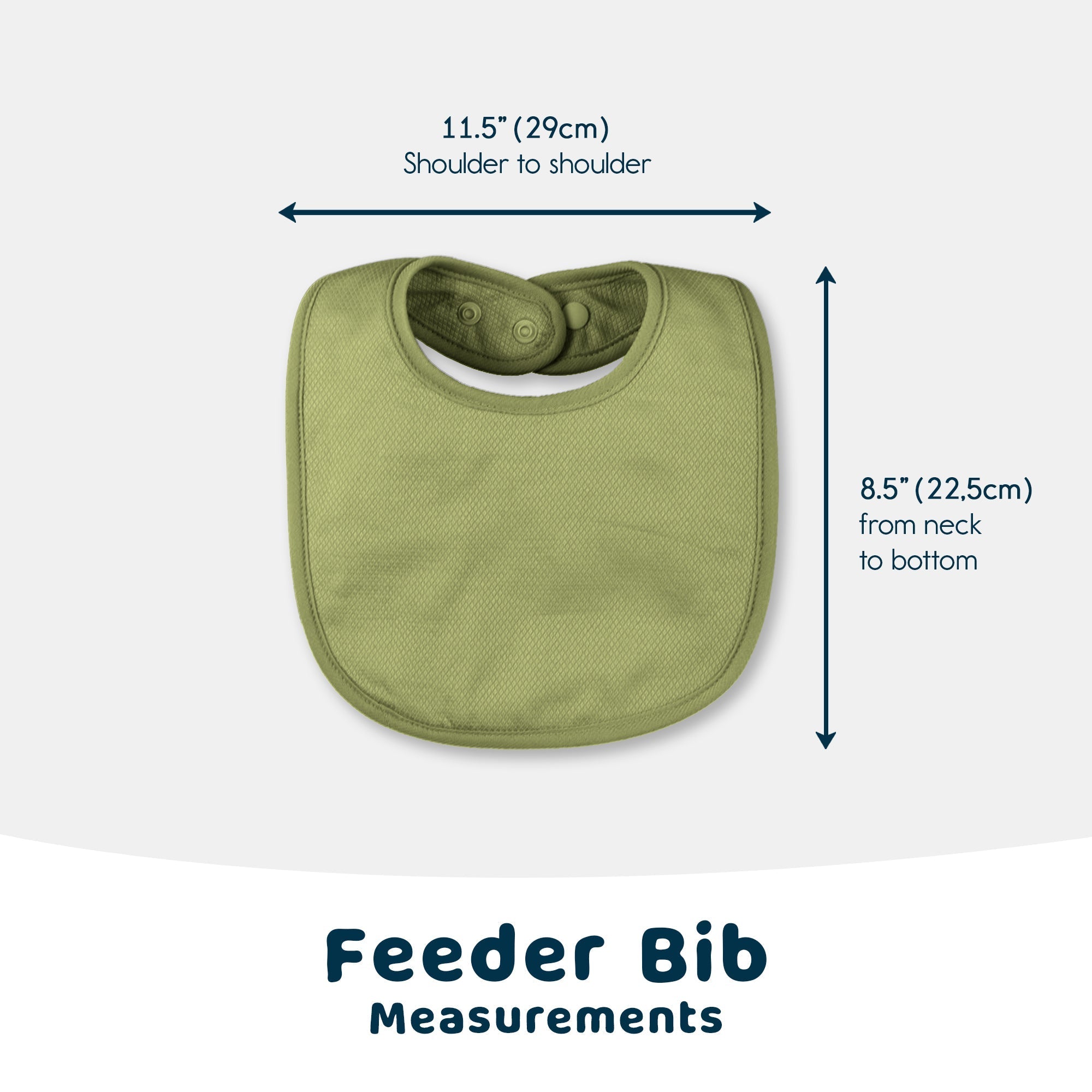 Tiny Twinkle - Kaffle® Feeder Bib 8 Pack - Brown, Burgundy, Pale Yellow & Olive Set