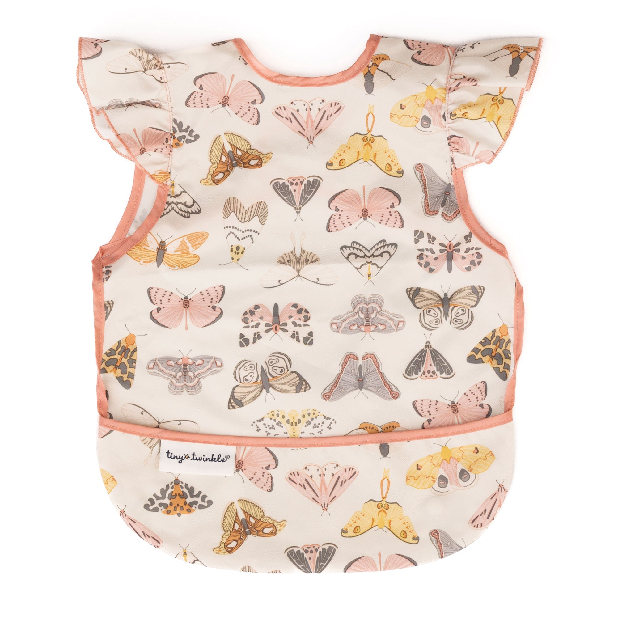 Tiny Twinkle - Mess - Proof Apron Bib - Flutter