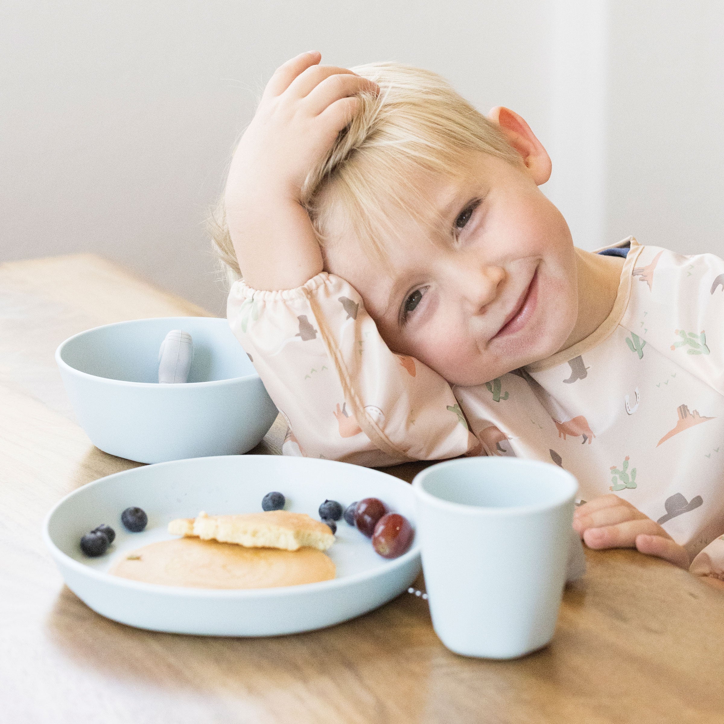 Tiny Twinkle - Tableware 3 Pack Box Set - Cup, Bowl and Plate - Ice Blue