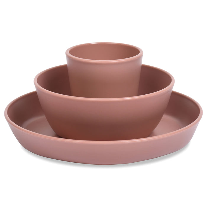 Tiny Twinkle - Tableware 3 Pack Box Set - Cup, Bowl and Plate - Taupe