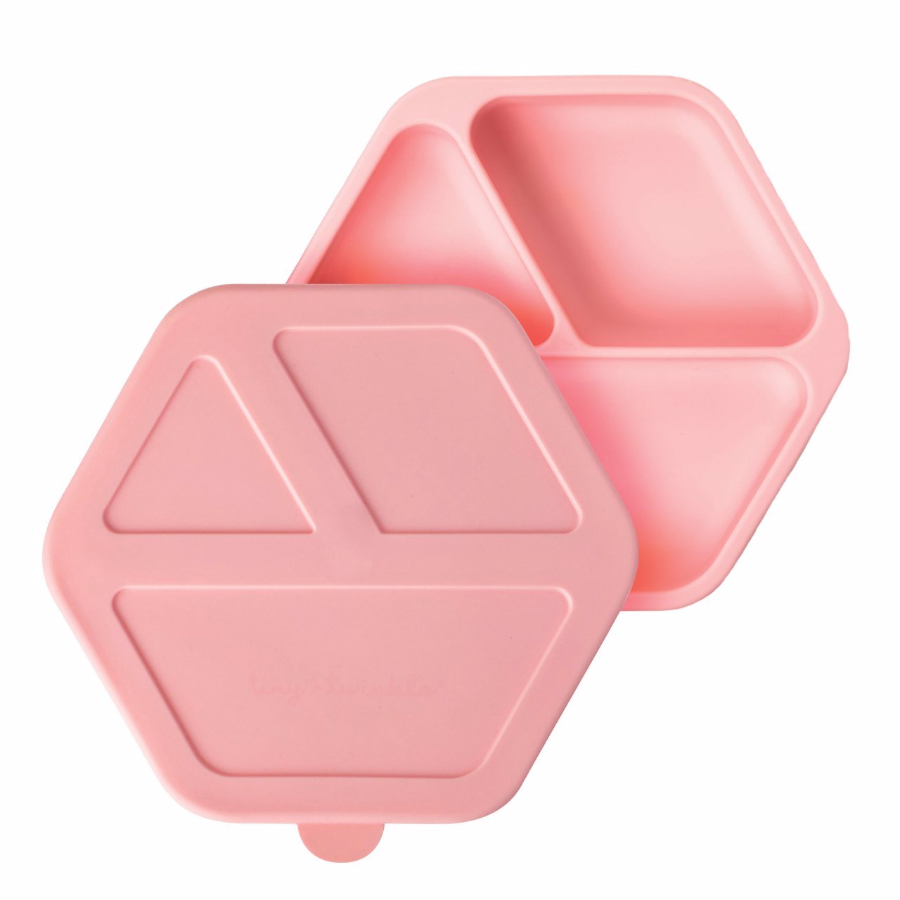 Tiny Twinkle - Silicone Plate - Pink Silicone Plate Tiny Twinkle 