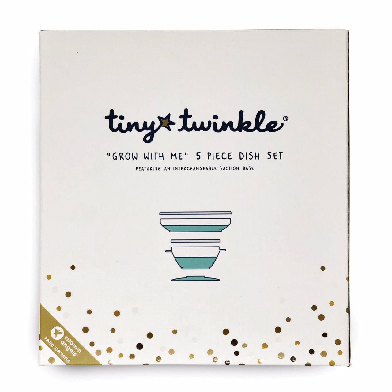 Tiny Twinkle - "Grow with Me" Feeding Set - Mint