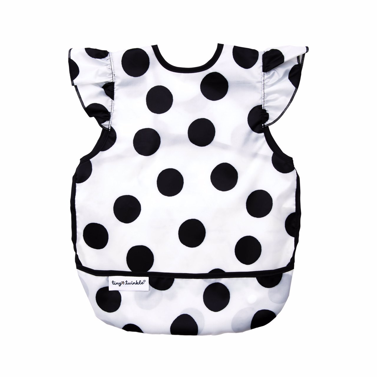 Tiny Twinkle - Mess-proof Apron Bib - Polka Dot