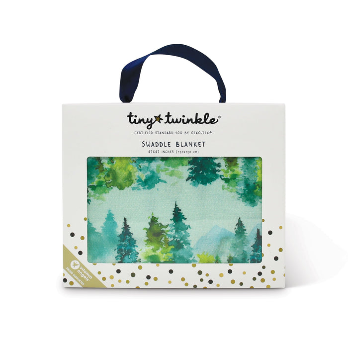 Tiny Twinkle - Kaffle® Swaddle Blanket - Forest