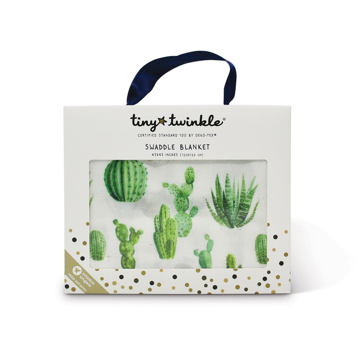 Tiny Twinkle - Kaffle® Swaddle Blanket - Cacti