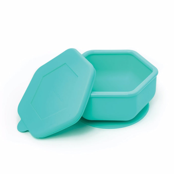 Tiny Twinkle - Silicone Bowl and Lid Set - Mint