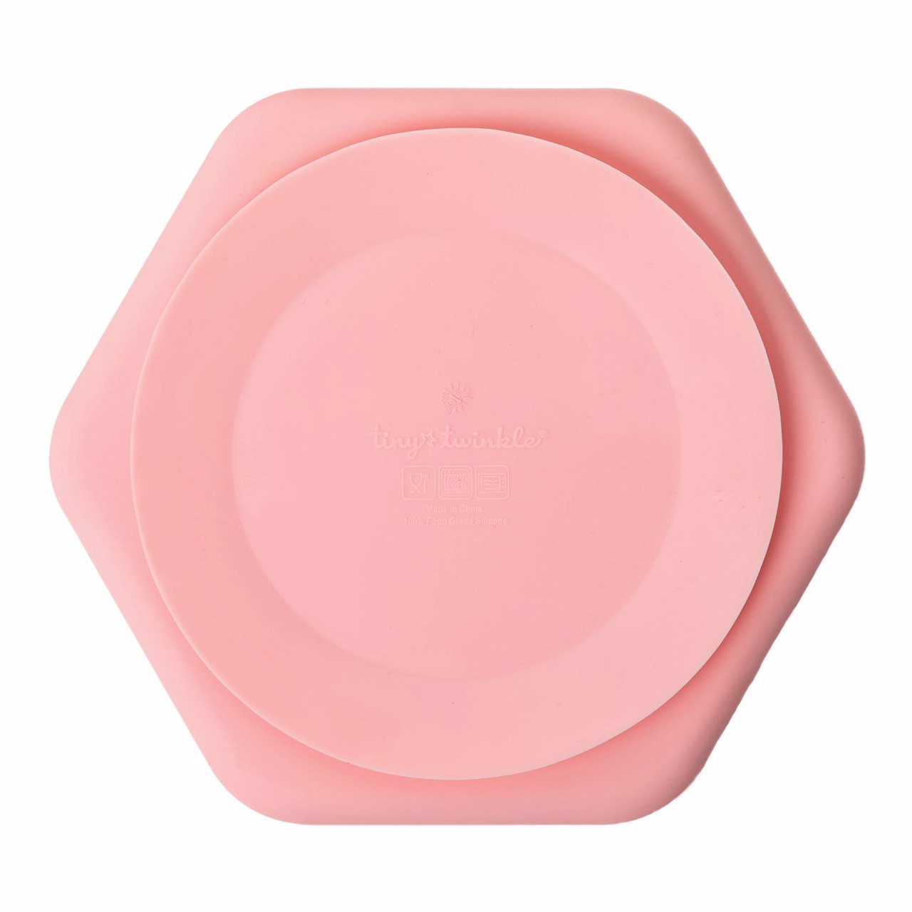 Tiny Twinkle - Silicone Suction Plate - Rose