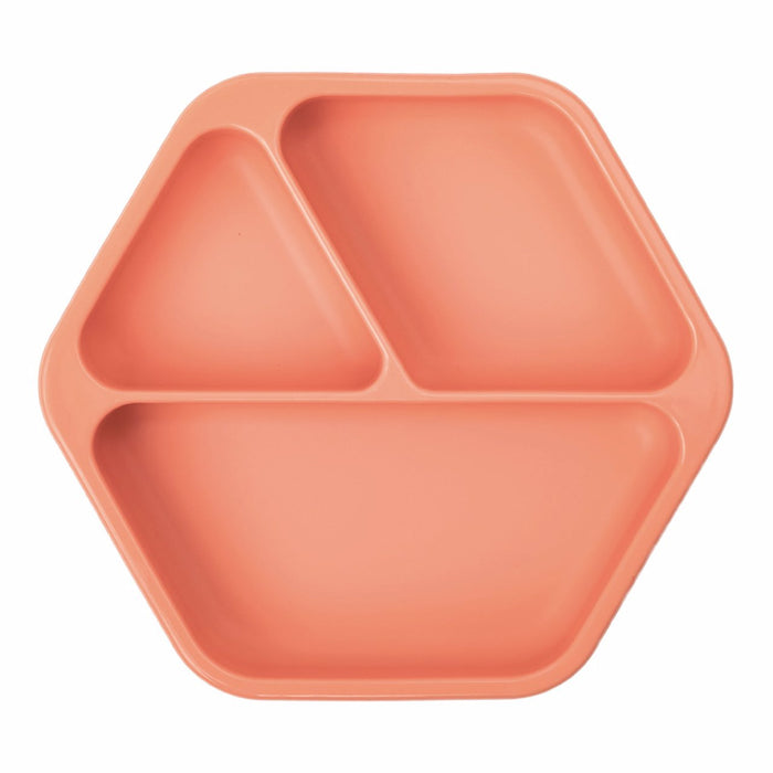 Tiny Twinkle - Silicone Suction Plate - Coral