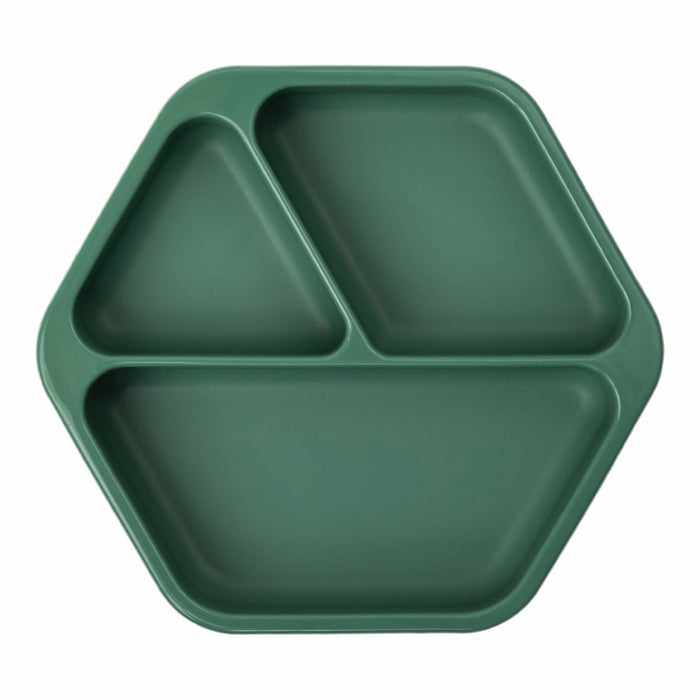 Tiny Twinkle - Silicone Suction Plate - Olive Green