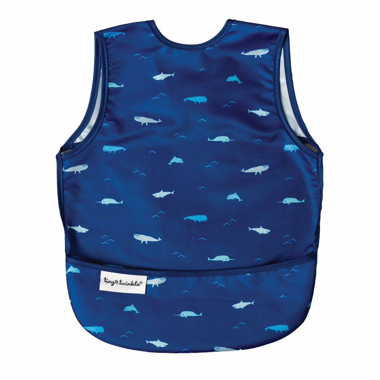 Tiny Twinkle - Mess-proof Apron Bib - Ocean Life