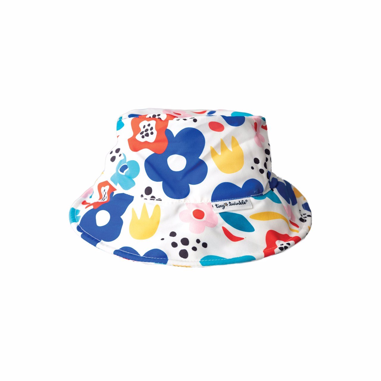 Tiny Twinkle - UPF 50+ Kids Sun Bucket Hat - Modern Floral