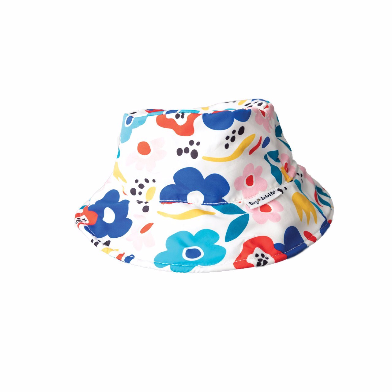 Tiny Twinkle - UPF 50+ Kids Sun Bucket Hat - Modern Floral