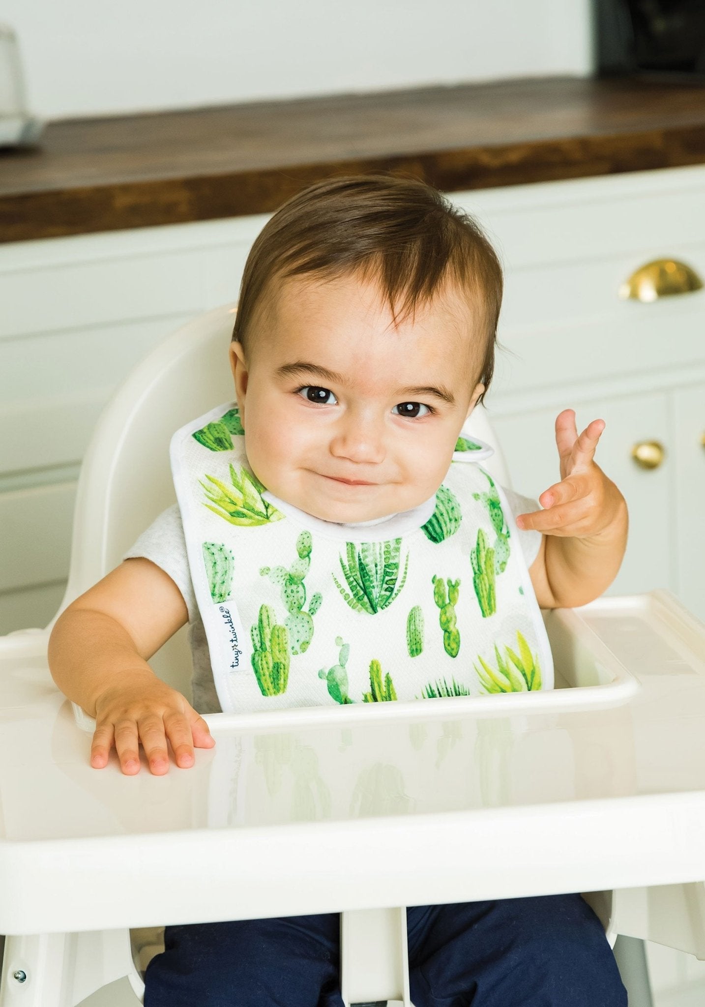 Tiny Twinkle - Kaffle® Feeder Bib - Cacti Set of 3